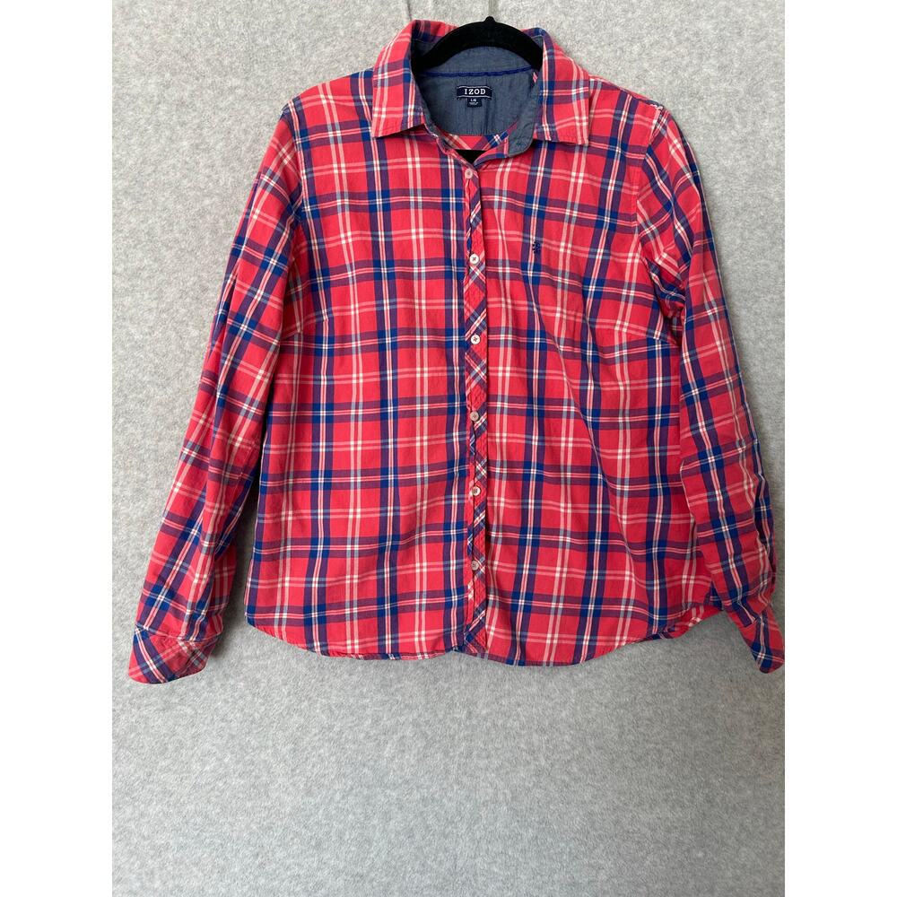Izod‎ L Flannel Button Up